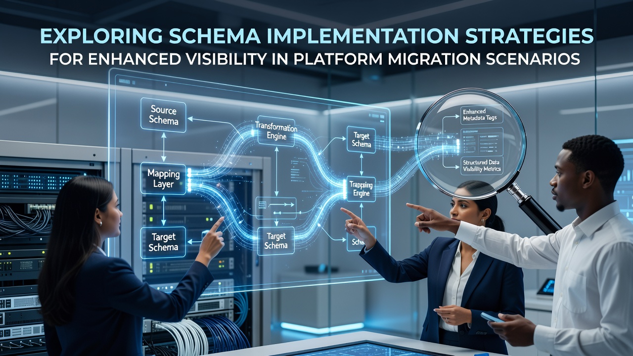 Exploring Schema Implementation Strategies for Enhanced Visibility in Platform Migration Scenarios